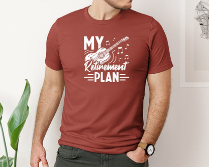 brand:Bella Canvas|color:Rust|My Retirement Plan T Shirt 4 Graphic T-Shirt