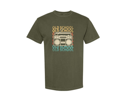 brand:Comfort Colors|color:Sage Green|Retro 80S 90S Old School T Shirt Design Graphic T-Shirt
