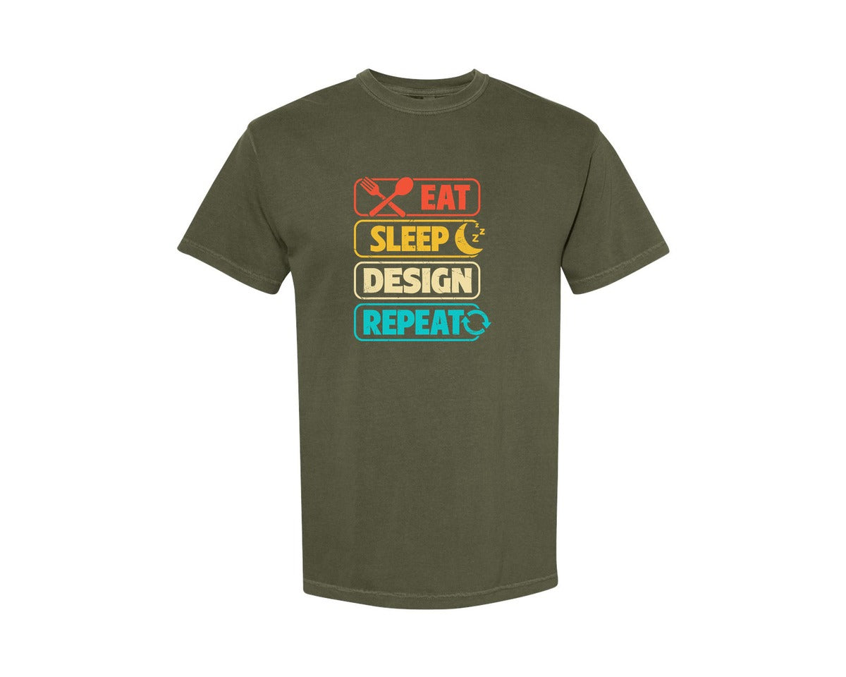 brand:Comfort Colors|color:Sage Green|Architect Architecture T Shirt Design 157 Graphic T-Shirt