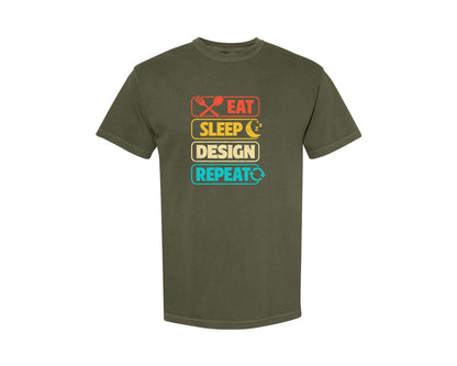 brand:Comfort Colors|color:Sage Green|Architect Architecture T Shirt Design 157 Graphic T-Shirt