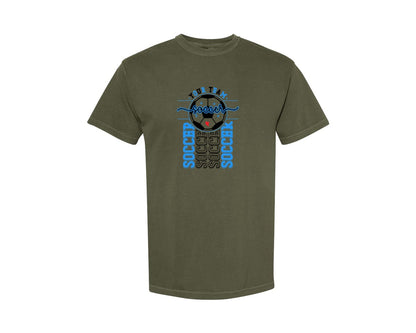 brand:Comfort Colors|color:Sage Green|Your Team Soccer Soccer Graphic T-Shirt