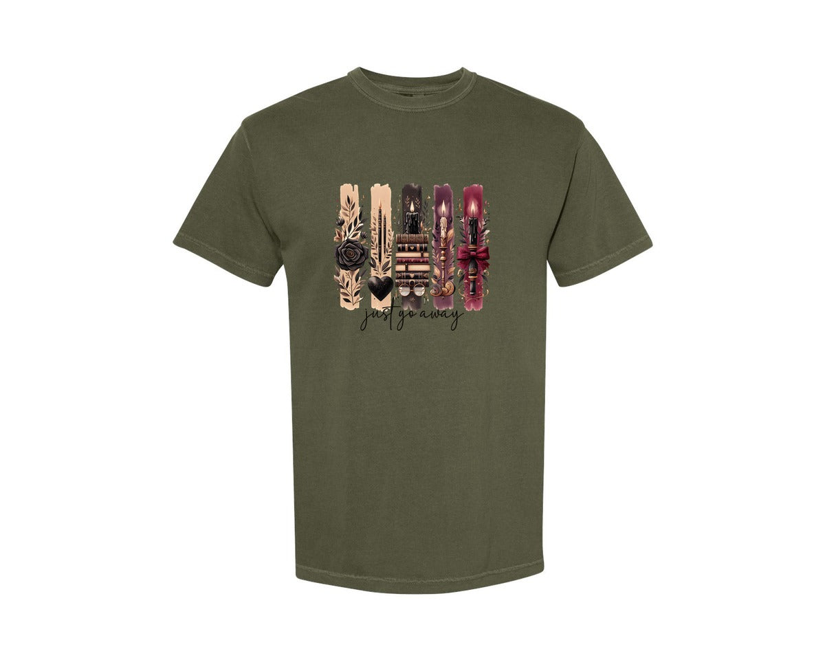 brand:Comfort Colors|color:Sage Green|Bookish Book Lover Reading Booktok 2 Graphic T-Shirt