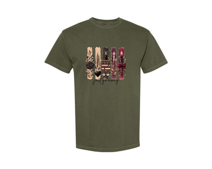 brand:Comfort Colors|color:Sage Green|Bookish Book Lover Reading Booktok 2 Graphic T-Shirt