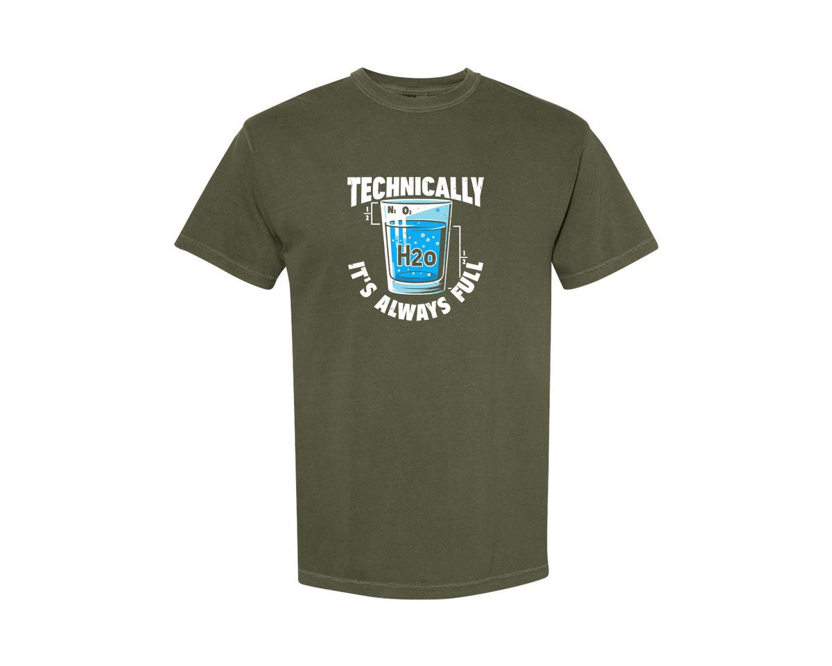 brand:Comfort Colors|color:Sage Green|Science Humor T Shirt Graphic T-Shirt