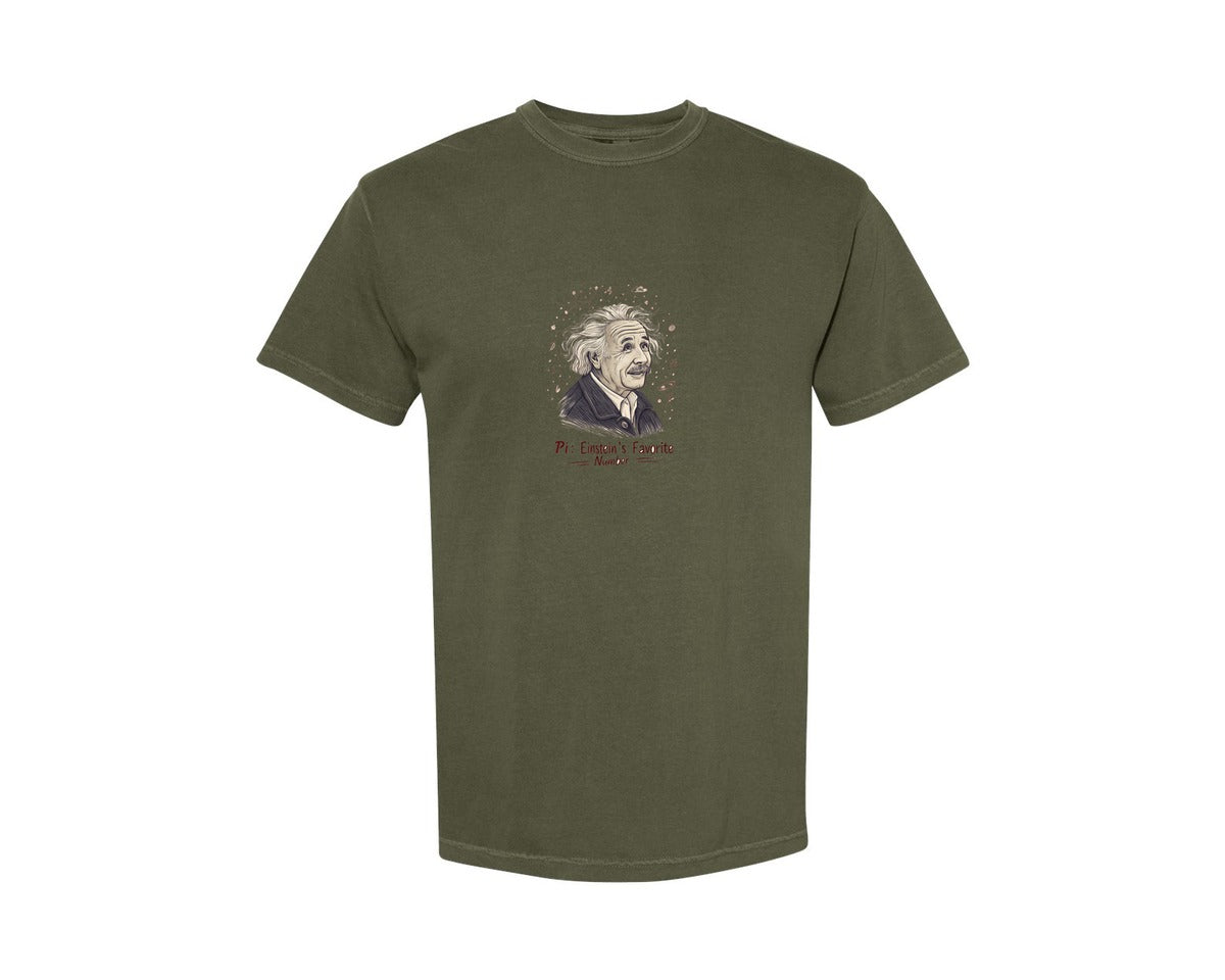 brand:Comfort Colors|color:Sage Green|Pi Day T Shirt Design 101 Graphic T-Shirt