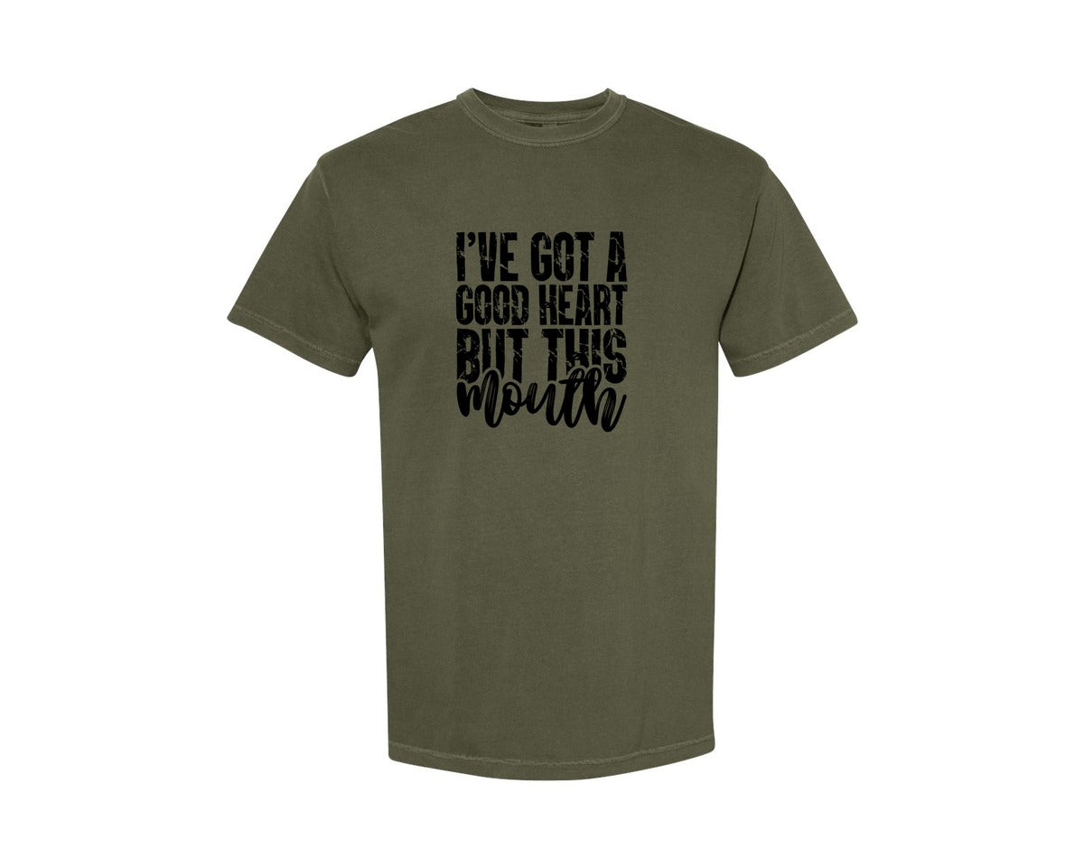 brand:Comfort Colors|color:Sage Green|Sarcastic Quotes Funny Graphic T-Shirt