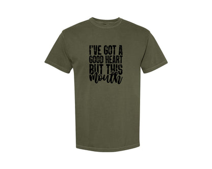brand:Comfort Colors|color:Sage Green|Sarcastic Quotes Funny Graphic T-Shirt