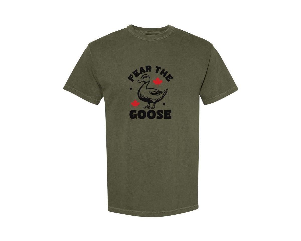 brand:Comfort Colors|color:Sage Green|Elbows Up Canada Elbows Up Graphic T-Shirt