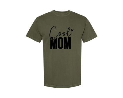 brand:Comfort Colors|color:Sage Green|Cool Mom Funny Mom Mama Graphic T-Shirt