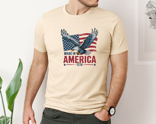 American Eagle Patriotic Graphic T-Shirt