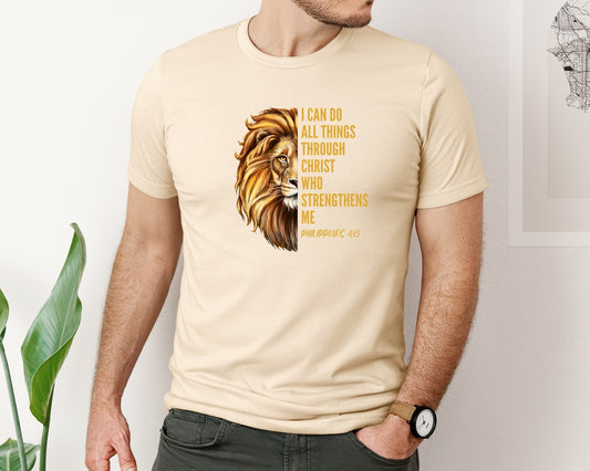 Lion Of Judah Philippians 413 Graphic T-Shirt