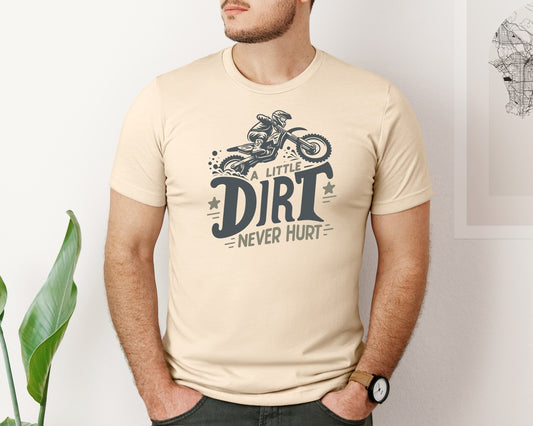 Dirt Motorbike Motocross Lifestyle Humor Graphic T-Shirt