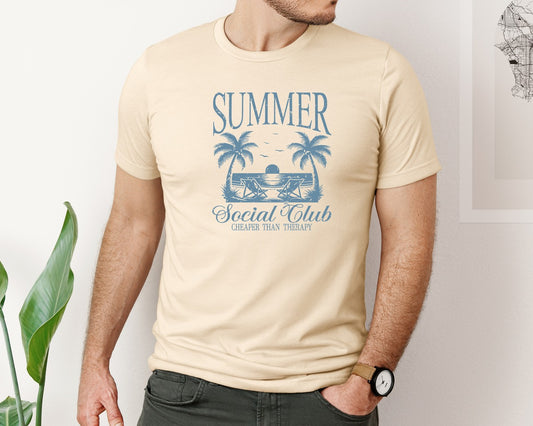 Summer Social Club Girls Beach Trip Graphic T-Shirt