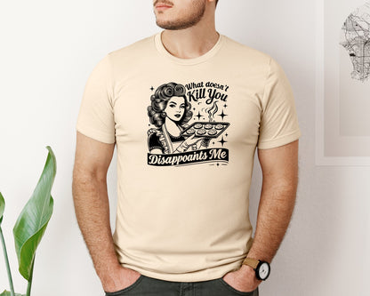 brand:Bella Canvas|color:Soft Cream|Sarcastic Adult Humor Graphic T-Shirt