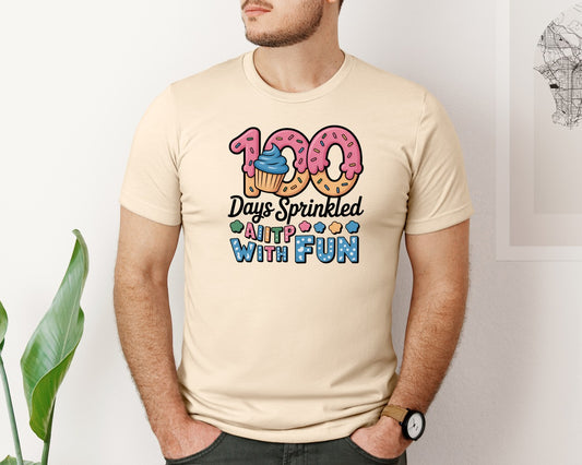 100 Days Sprinkled With Fun 4 Graphic T-Shirt
