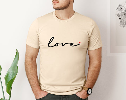 Love Heart Valentine Heart 4 Graphic T-Shirt