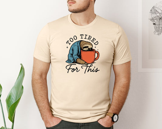 Funny Coffee Animals T Shirt 2 Graphic T-Shirt