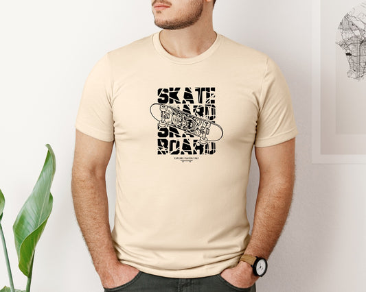 Skateboard T Shirt Deign Graphic T-Shirt
