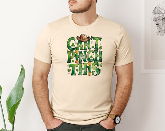Cant Pinch This Funny St Patricks Graphic T-Shirt
