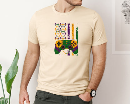 brand:Bella Canvas|color:Soft Cream|Funny Mardi Gras T Shirt 69 Graphic T-Shirt