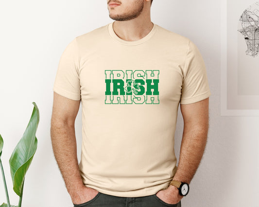 Irish Happy Go Lucky Happy Luc 6 Graphic T-Shirt