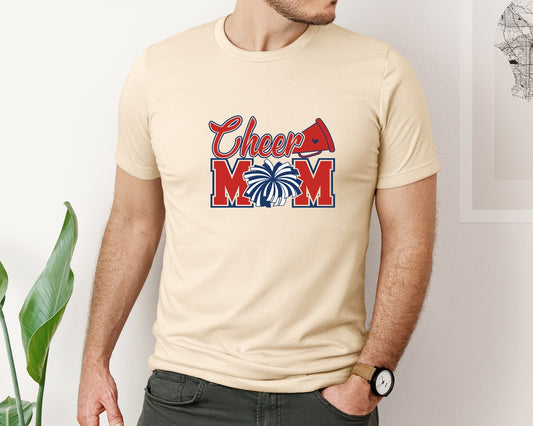 Cheer Mom Cheerleading Mama 2 Graphic T-Shirt