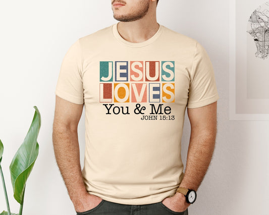 Jesus Christian Design Graphic T-Shirt