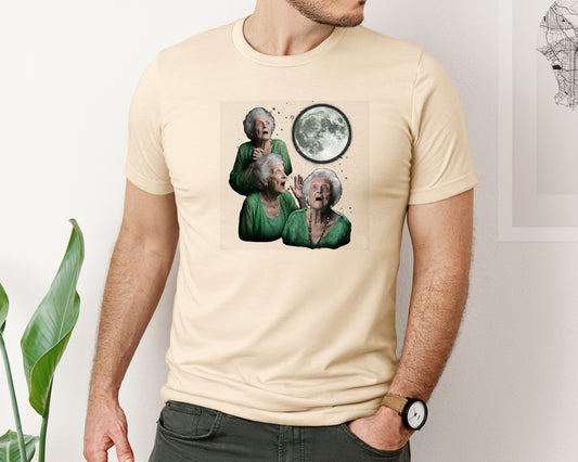 Three Grandma Moon Grandma Graphic T-Shirt
