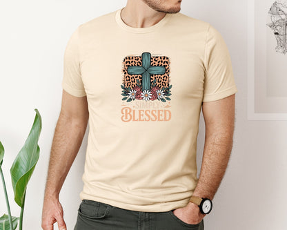 brand:Bella Canvas|color:Soft Cream|Simply Blessed Christian Faith 2 Graphic T-Shirt