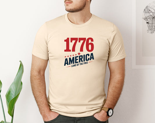 1776 America 4Th Of July 5 Graphic T-Shirt