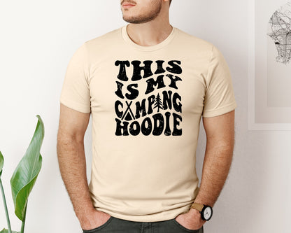 brand:Bella Canvas|color:Soft Cream|Camping Camp Campfire Graphic T-Shirt