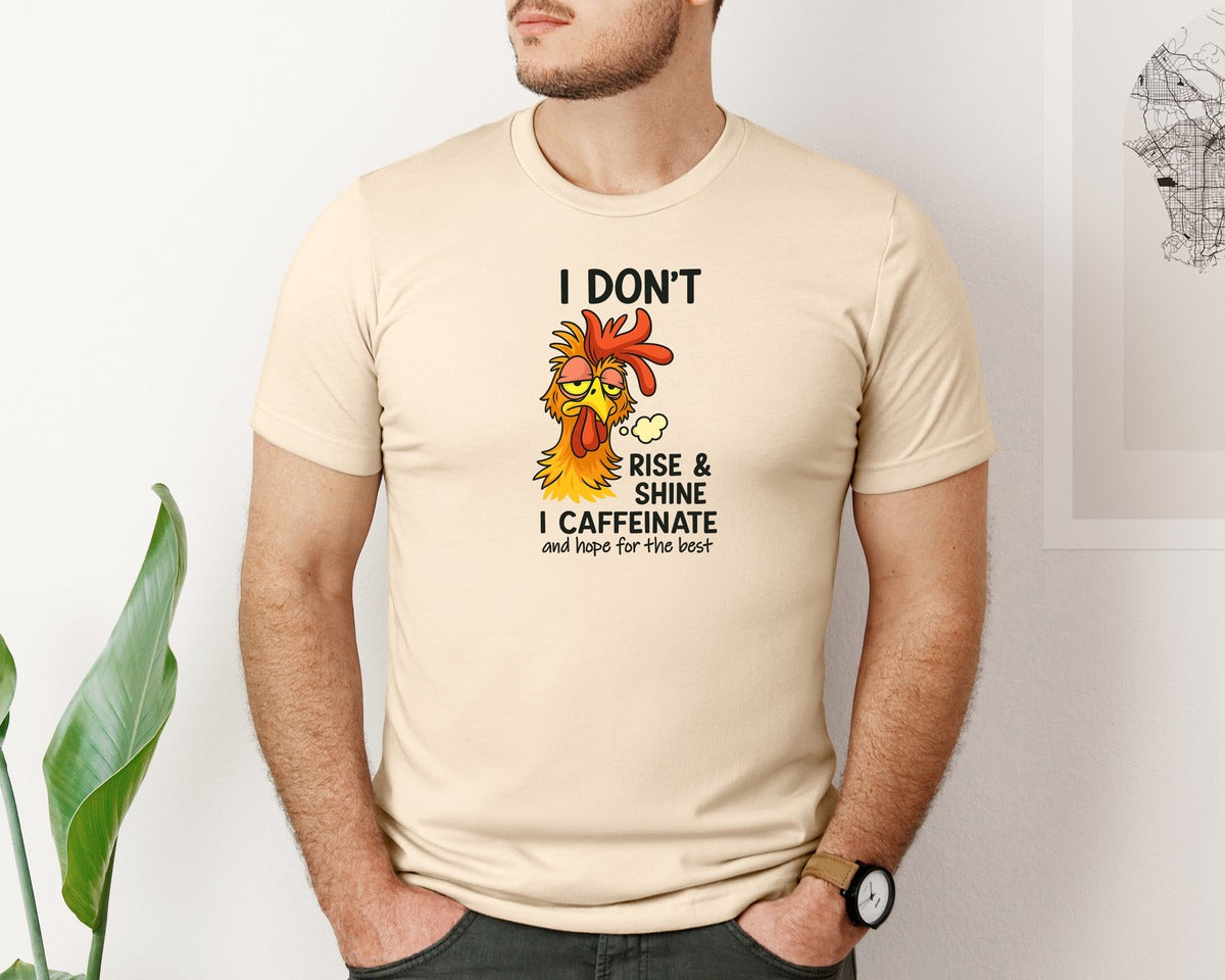 brand:Bella Canvas|color:Soft Cream|Sarcastic Animals T Shirt Designchicken 2 Graphic T-Shirt