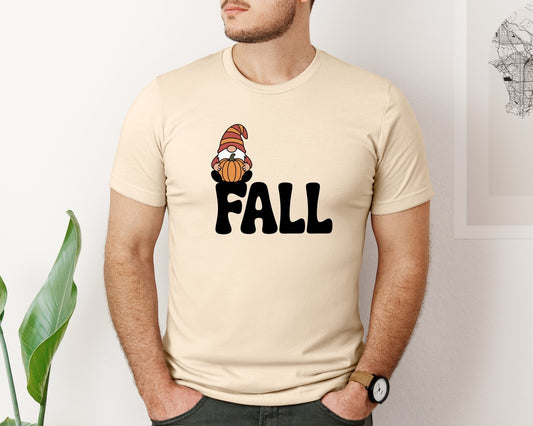 Fall Gnome Ai Graphic T-Shirt