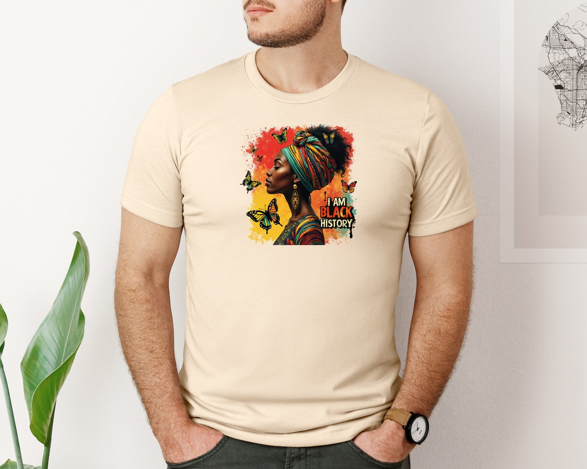 brand:Bella Canvas|color:Soft Cream|Black History T Shirt Design 35 Graphic T-Shirt