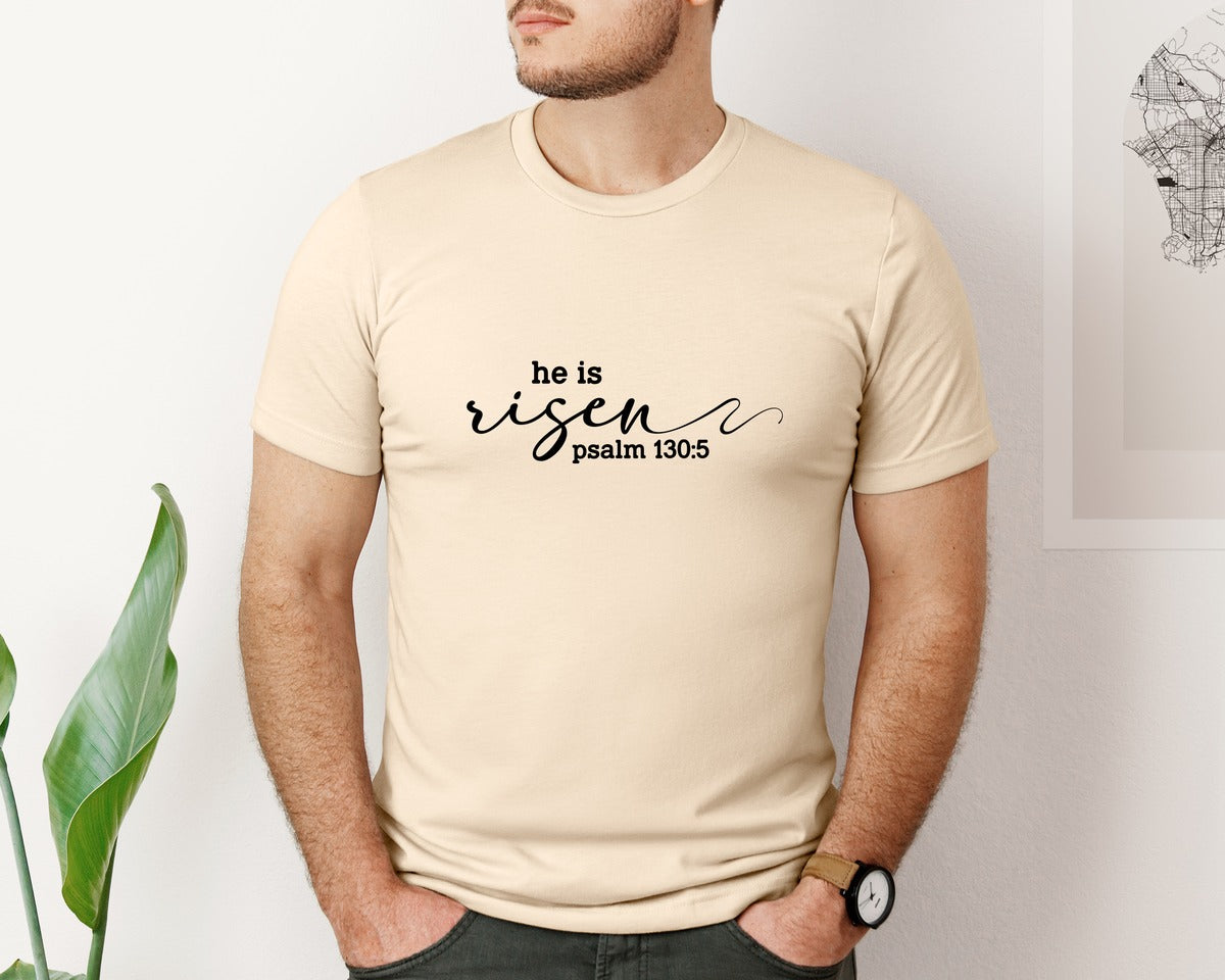 brand:Bella Canvas|color:Soft Cream|Minimal Christian Quote 2 Graphic T-Shirt