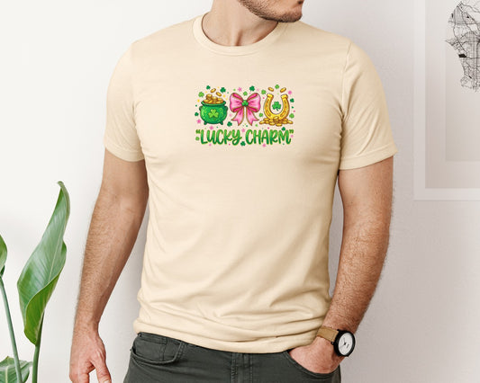 Lucky Charm St Patricks Day 7 Graphic T-Shirt