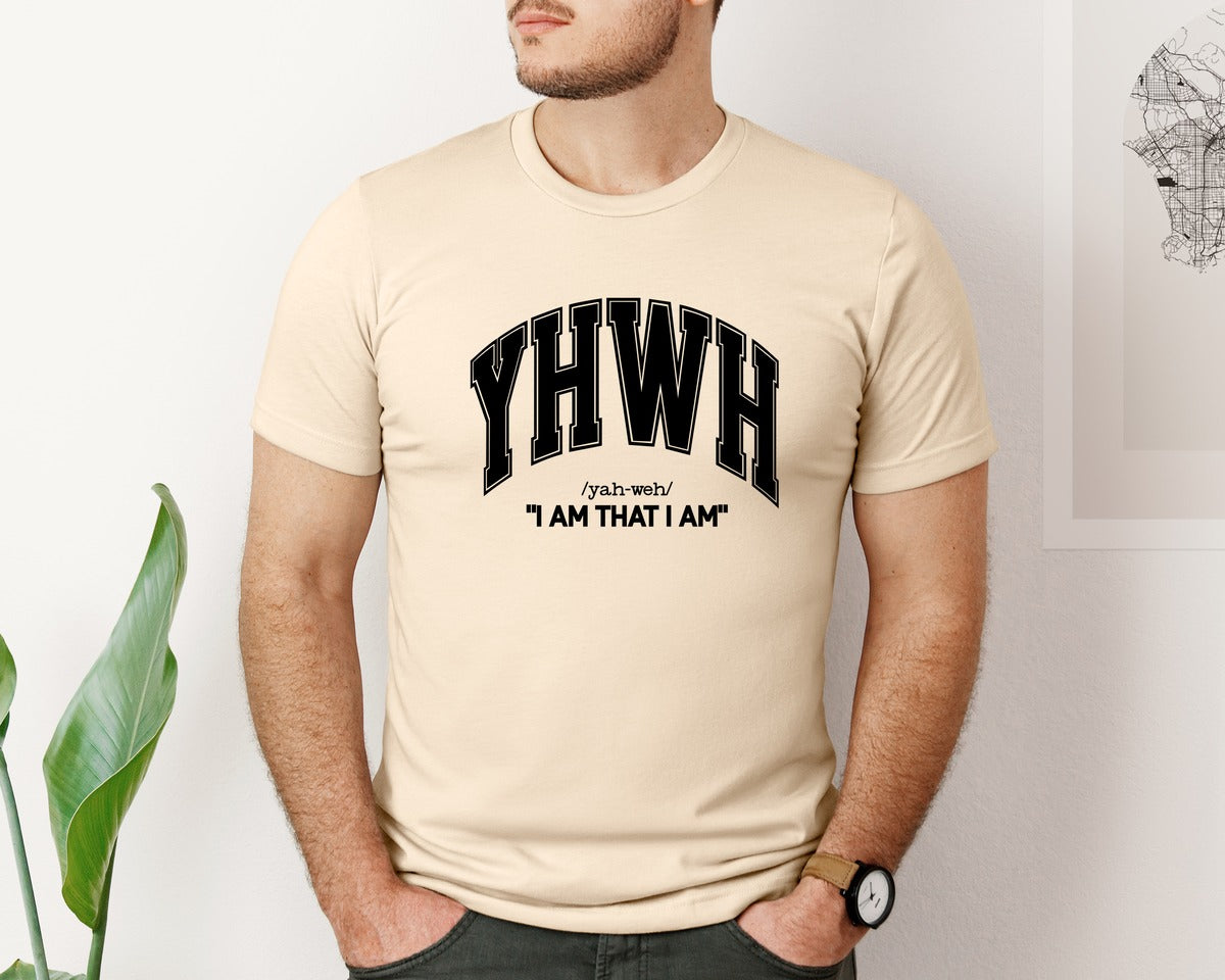 brand:Bella Canvas|color:Soft Cream|Names Of Christ Christian Varisty Graphic T-Shirt