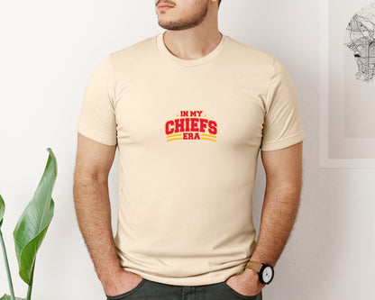 brand:Bella Canvas|color:Soft Cream|In My Chiefs Era 2 Graphic T-Shirt