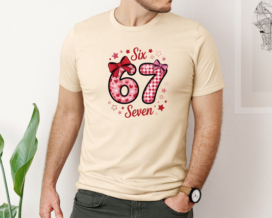 Coquette Valentine 67 Six Seven 2 2 Graphic T-Shirt