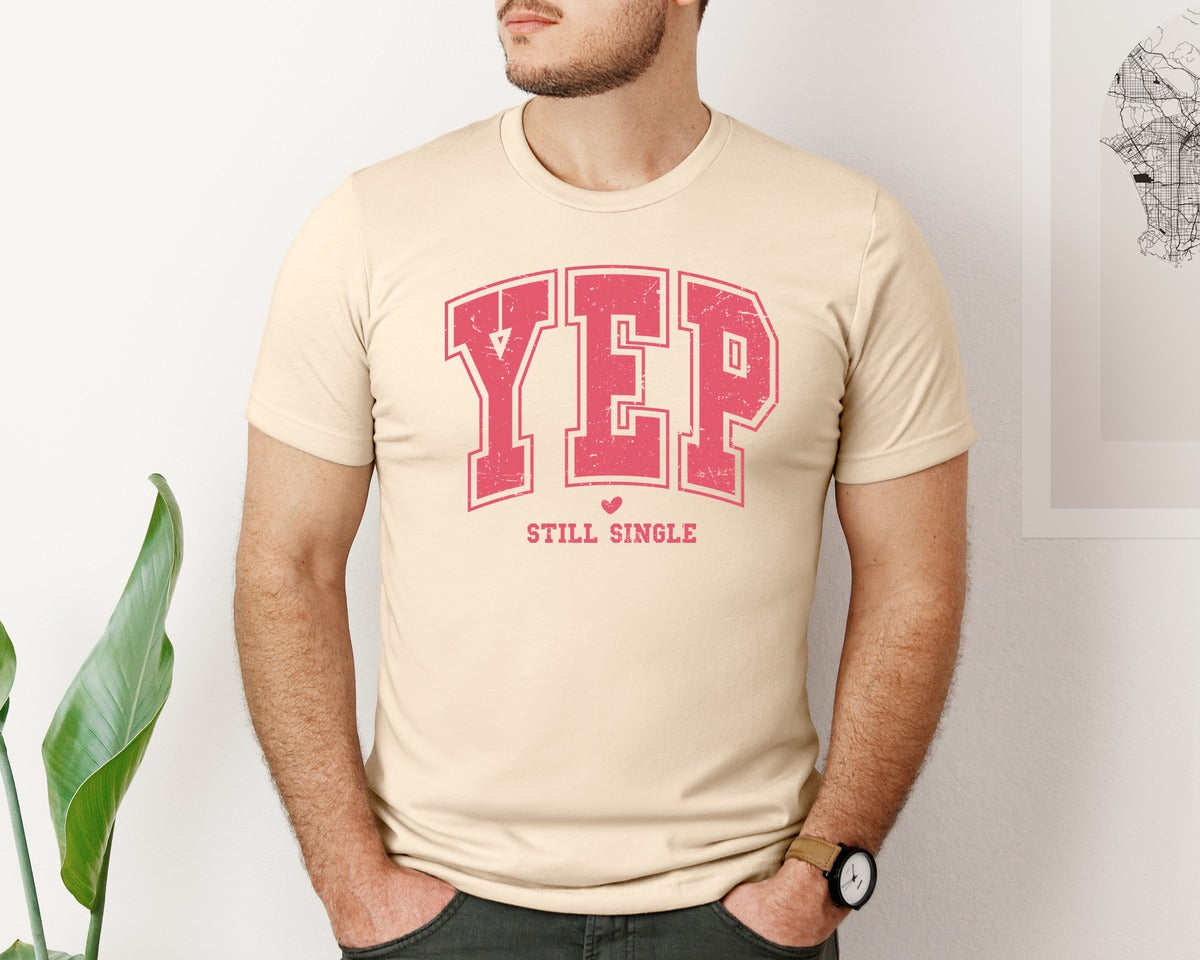 brand:Bella Canvas|color:Soft Cream|Retro Funny Valentine Single Graphic T-Shirt