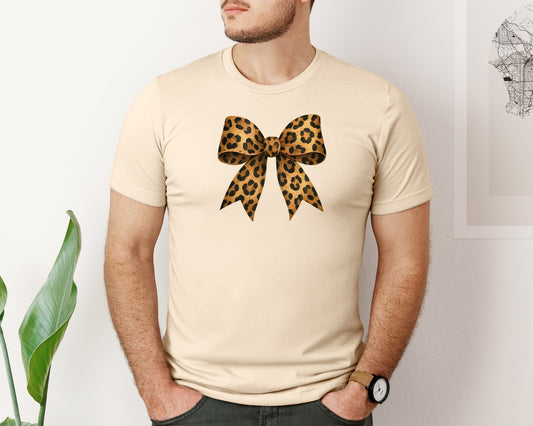 Coquette Leopard Bow 16 Graphic T-Shirt