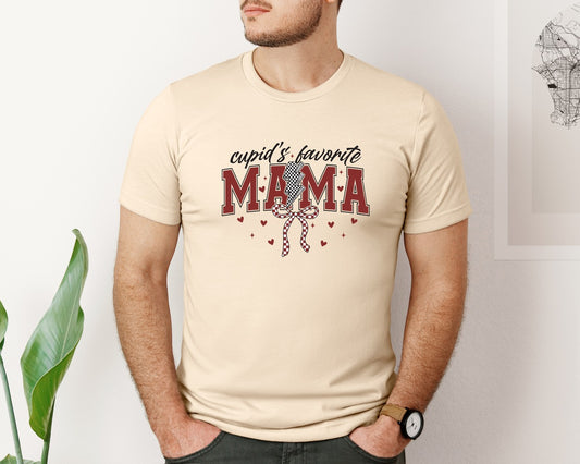 Cupids Favorite Mama 4 Graphic T-Shirt