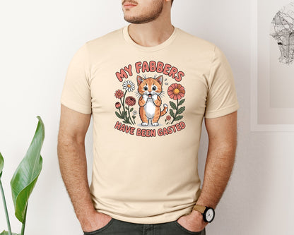brand:Bella Canvas|color:Soft Cream|Sarcastic Cat 5 Graphic T-Shirt