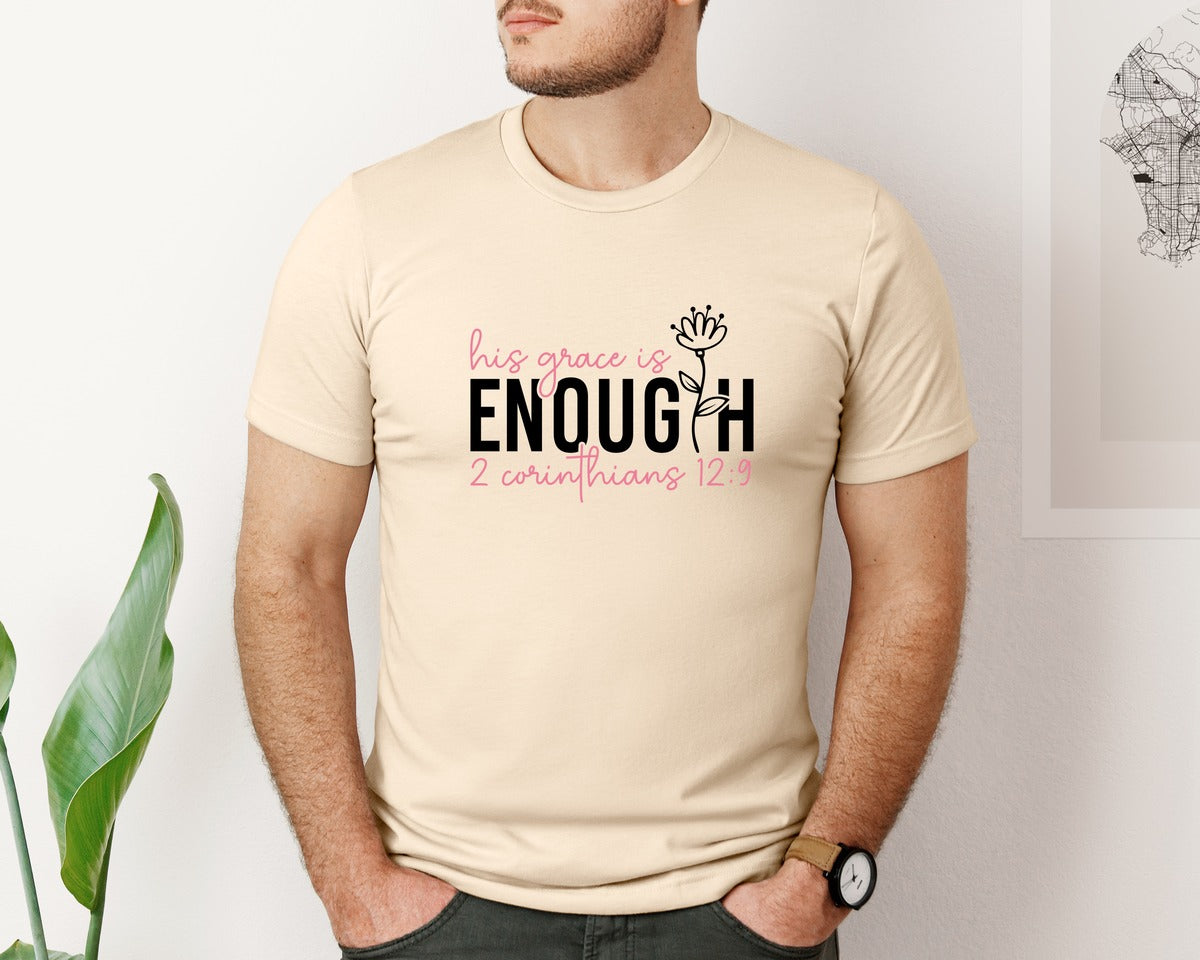 brand:Bella Canvas|color:Soft Cream|Christian Religious 2 Graphic T-Shirt