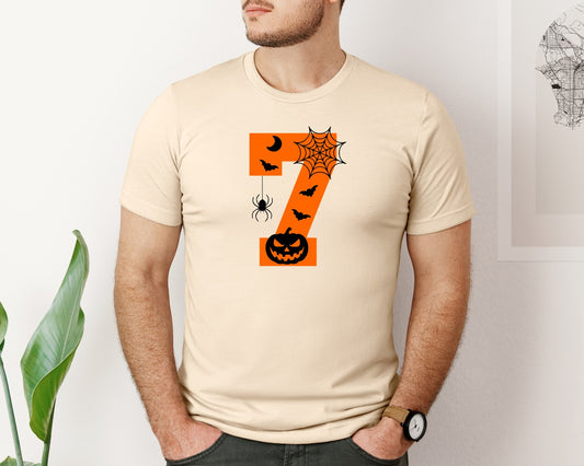 6 7 Halloween Design Set Graphic T-Shirt