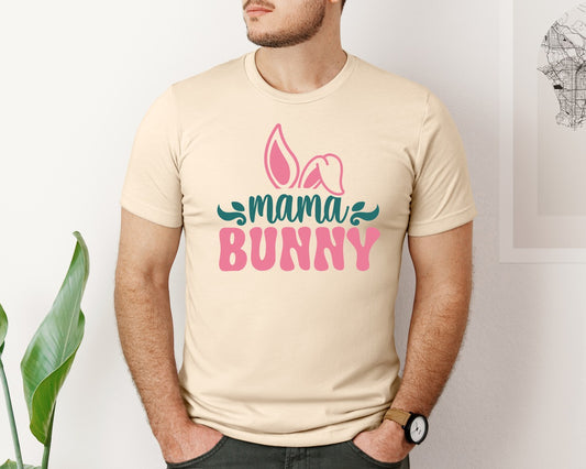 Mama Bunny Easter Mama Bunny Graphic T-Shirt