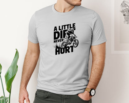 brand:Bella Canvas|color:Sports Grey / Athletic Heather|A Little Dirt Never Hurt T Shirt Des Graphic T-Shirt