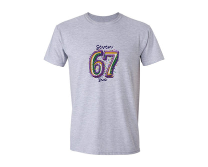 brand:Generic|color:Sports Grey / Athletic Heather|67 Mardi Gras Pngmardi Gras 67 Graphic T-Shirt