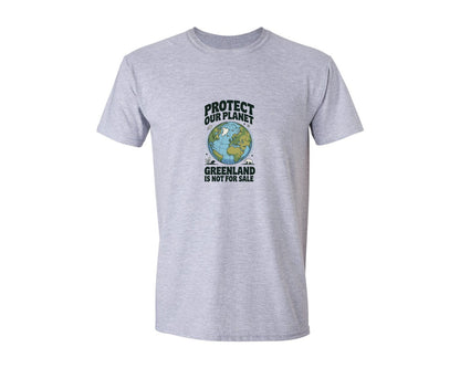 brand:Generic|color:Sports Grey / Athletic Heather|Protect Our Planet Greenland Graphic T-Shirt