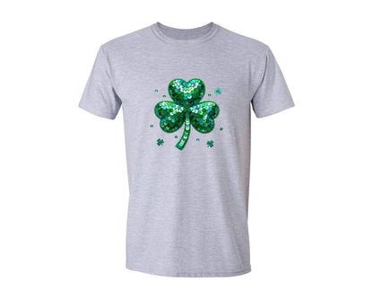 brand:Generic|color:Sports Grey / Athletic Heather|St Patricks Day Shamrock 17 Graphic T-Shirt